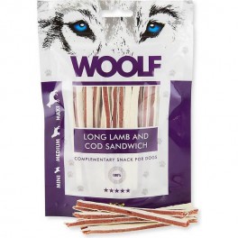 Woolf Long Lam & Torsk Sandwich 100g