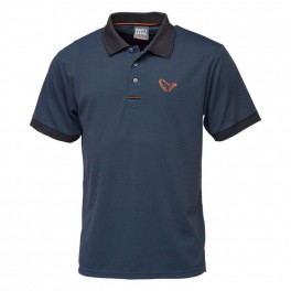 SAVAGE GEAR Simply Savage 3-Stripes Poloshirt Blå